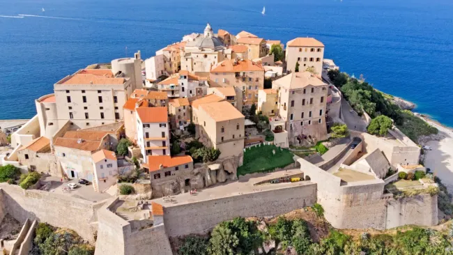 Corsica, France destination slide