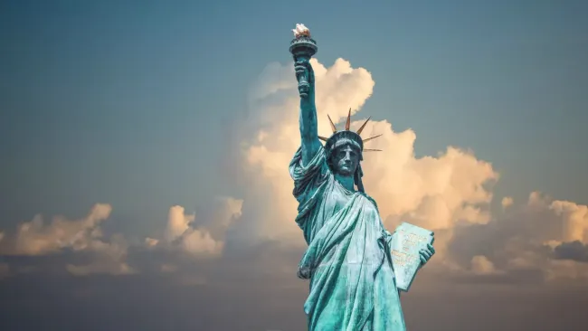 New York, USA destination slide