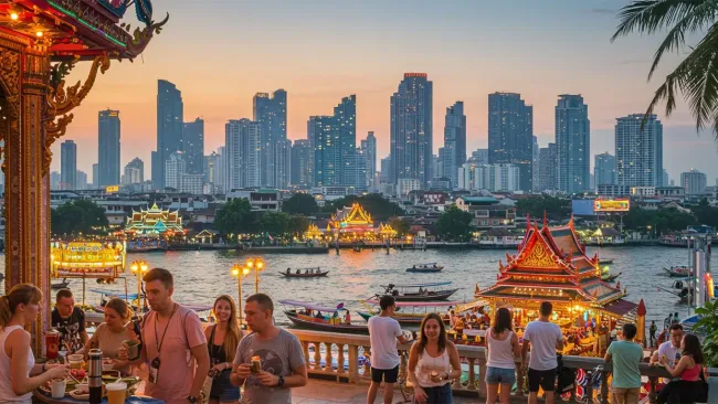 Bangkok, Thailand destination slide