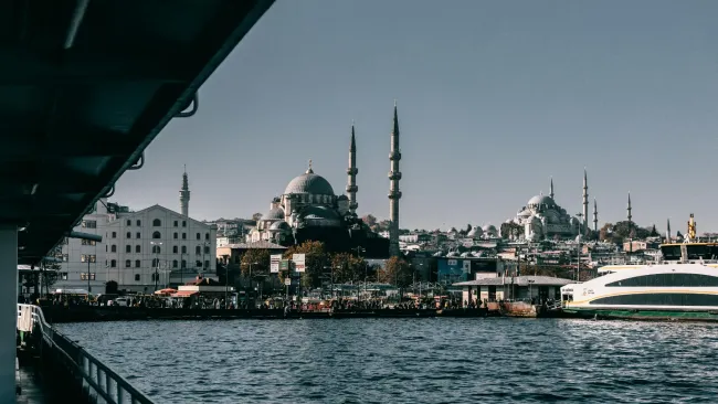 Istanbul, Turkey destination slide