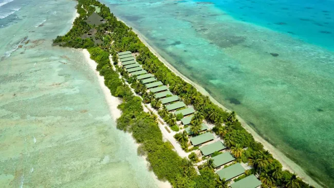 Herathera Island, Maldives destination slide